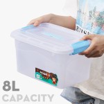 Household Storage Box Manufacturer - 8L Small Clear Transparent
