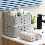 Plastic Storage Basket Manufacturer - 2022 New Simple Design Different Sizes