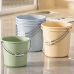 Plastic Water Bucket Manufacturer - Large Round with Handle