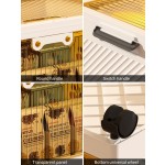 Wardrobe Storage Box Manufacturer - 5 Layer Transparent Rectangle