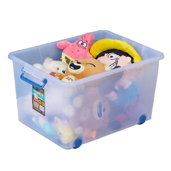 Plastic Tote Container Manufacturer - with Durable Lid Buckles