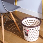 PP Plastic Trash Can Manufacturer - 7L-12L Hollow Round