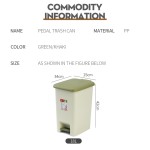 Open Top Trash Bin Manufacturer - 18L for Bathroom Kitchen