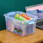 Living Storage Box Manufacturer - 15L Clear Plastic for Kitchen