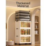 Storage Cabinet Manufacturer - 2 Layer Collapsible PP Plastic