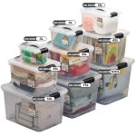 Large Storage Box Manufacturer - 100L Transparent for Clothes Toys