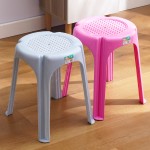 Plastic Stackable Stool Manufacturer - Modern Colored Rectangle Strong