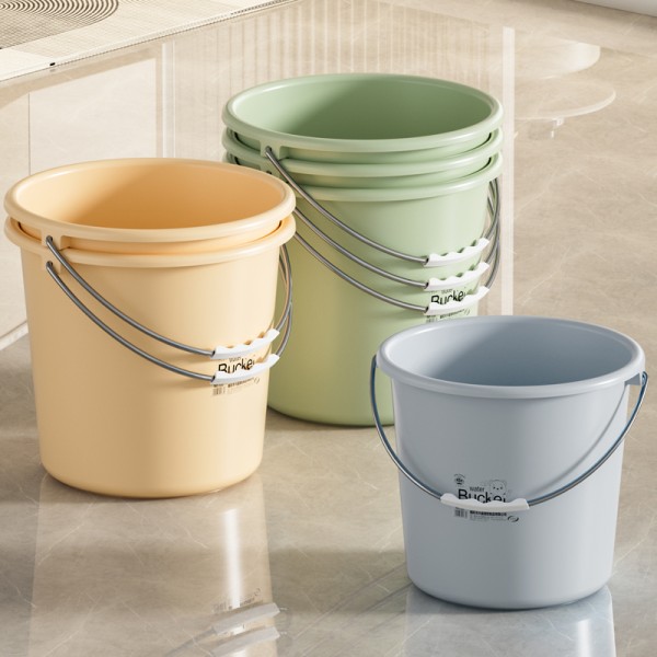 Nordic Style Water Bucket Manufacturer - Plastic Bath with Handle