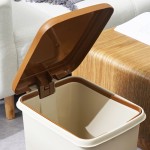 Open Top Trash Bin Manufacturer - 18L for Bathroom Kitchen