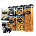 Kitchen Storage Set Factory - 7 Piece BPA Free Plastic