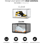 Shoe Box Factory - Clear Acrylic Stackable Drop Front