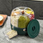 Rice Dispenser Factory - Single-Tier PP Material Rotating