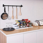 Spice Rack Factory - Expandable Plastic Non Skid
