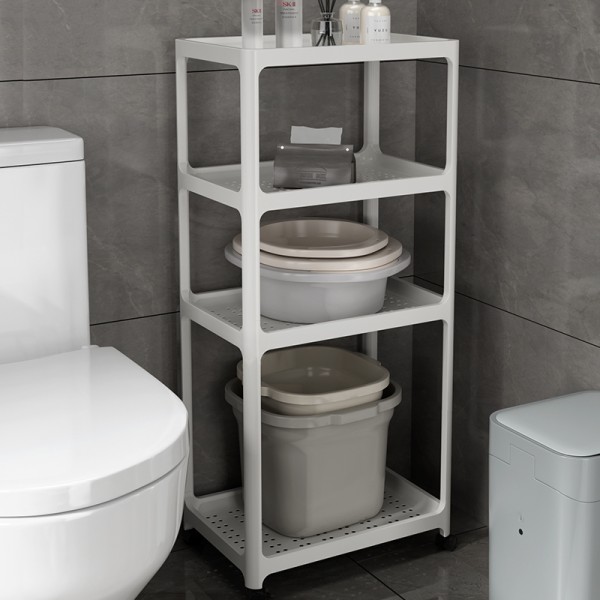 Storage Shelf Factory - 4 Tier Plastic Pull Out