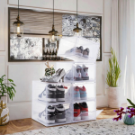 Shoe Case Factory - Premium Acrylic Transparent Stackable