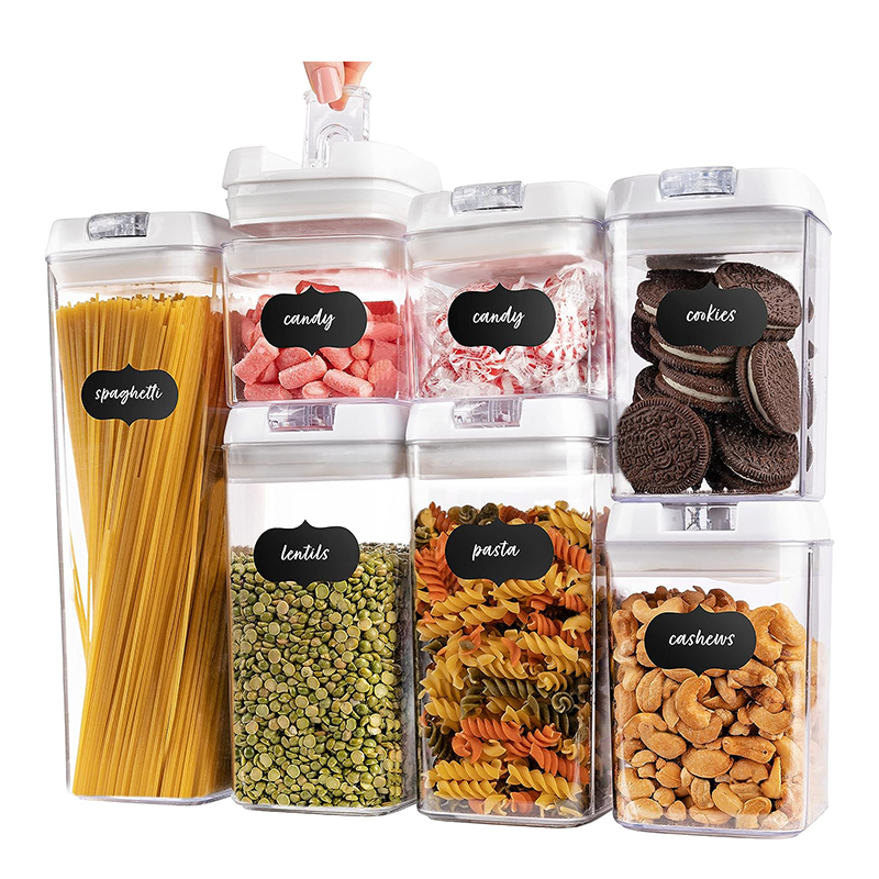 Kitchen Storage Set Factory - 7 Piece BPA Free Plastic