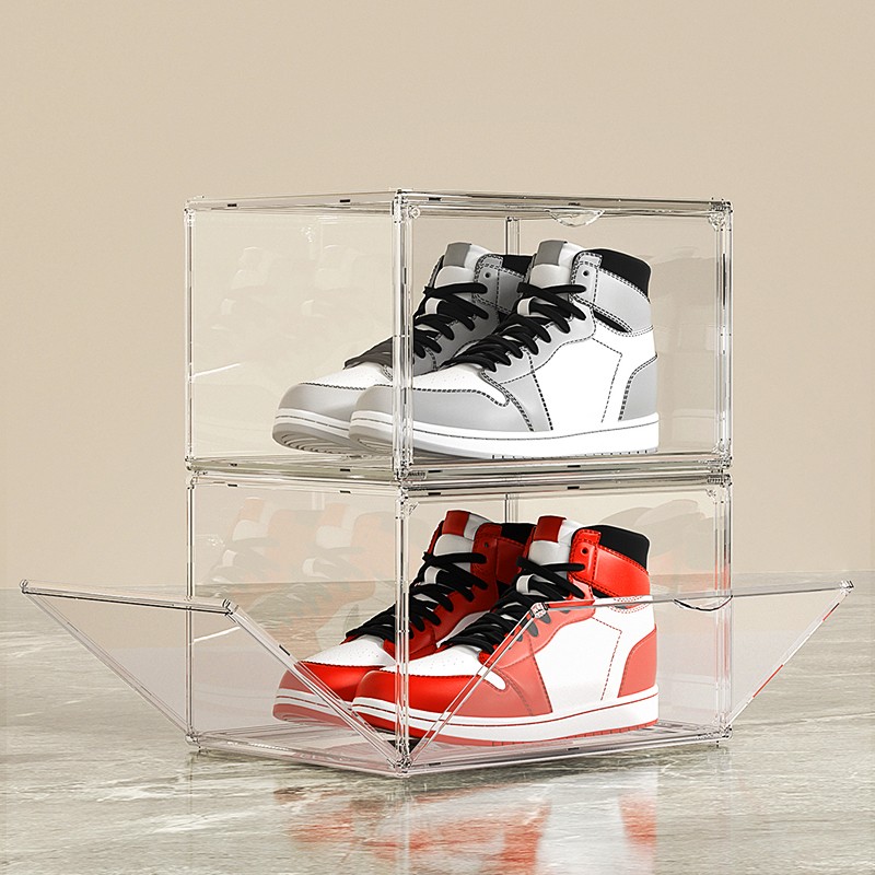 Sneaker Box Factory - Clear Acrylic Magnetic Stackable
