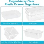 Storage Bags Factory - 25 PCS 4 Size Clear Plastic