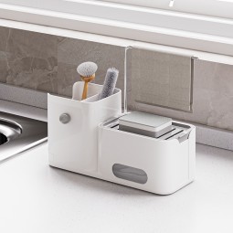 Sponge Holder Manufacturer - Custom 3 in 1 Soap Dispenser