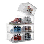Shoe Organizer Manufacturer - Custom Logo Clear Foldable