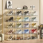 Shoe Storage Box Factory - Custom Acrylic Folding Side