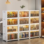 Storage Cabinet Manufacturer - 1 to 5 Tiers Foldable Plastic