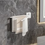 Towel Bar Factory - Wall Mounted Rotating 3 Bars