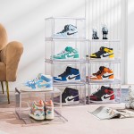 Shoe Box Factory - 4 Door Clear Transparent Magnetic