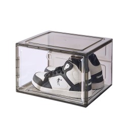 Shoe Storage Box Factory - 6 Pack Clear Plastic Sneaker Case