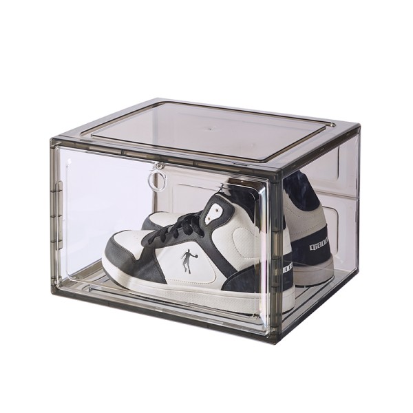 Shoe Storage Box Factory - 6 Pack Clear Plastic Sneaker Case