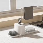 Soap Dispenser Factory - Pump Kitchen Bathroom Sponge Holder