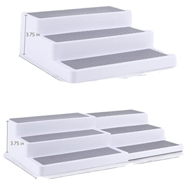 Spice Rack Factory - Expandable Plastic Non Skid
