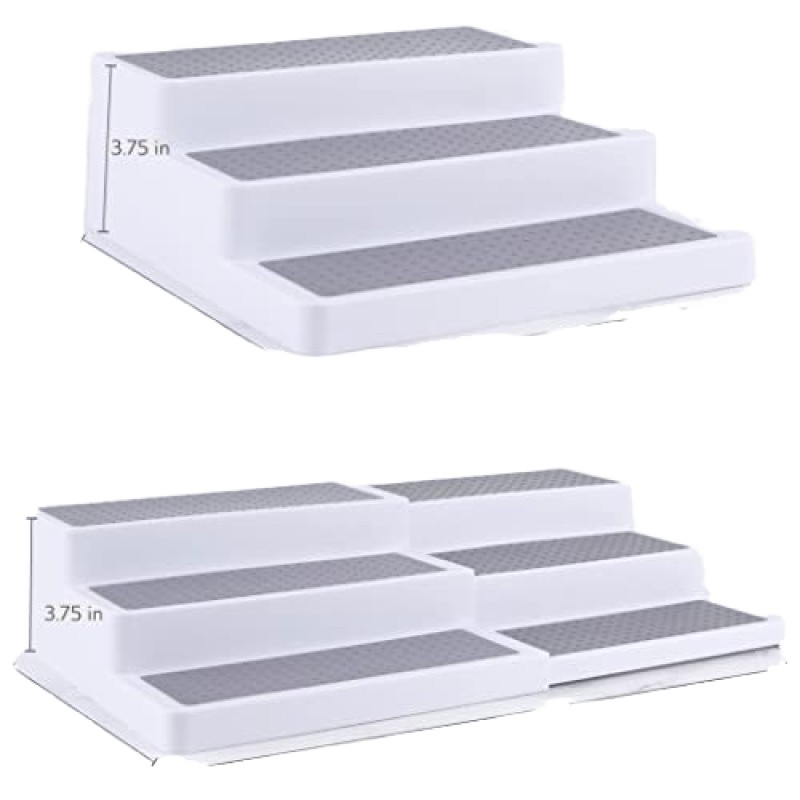 Spice Rack Factory - Expandable Plastic Non Skid