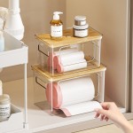 Pantry Organizer Factory - Clear PET Stackable Bamboo Lid