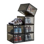 Sneaker Box Factory - 6 Pack Premium Foldable Drop Front