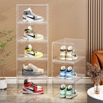 Sneaker Box Manufacturer - 6 Pack Foldable Acrylic Magnetic
