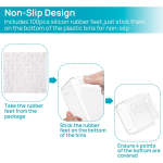 Storage Bags Factory - 25 PCS 4 Size Clear Plastic