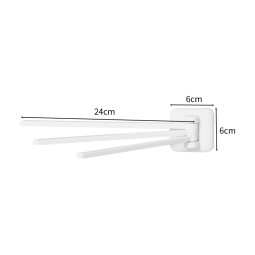 Towel Bar Factory - Wall Mounted Rotating 3 Bars