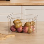 Pantry Organizer Factory - Clear PET Stackable Bamboo Lid