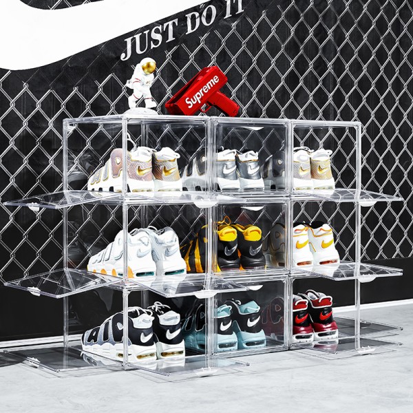 Shoe Box Factory - 4 Door Clear Transparent Magnetic