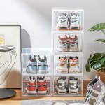 Sneaker Box Factory - 6 Pack Foldable Acrylic Magnetic