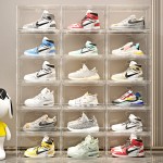 Sneaker Box Manufacturer - 6 Pack Foldable Acrylic Magnetic