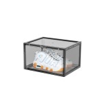 Shoe Box Factory - Clear Acrylic Stackable Drop Front