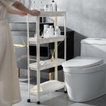 Rolling Cart Manufacturer - 3 Tier Hand Metal Plastic