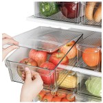 Fridge Organizer Manufacturer - 8 Piece Acrylic Rectangle