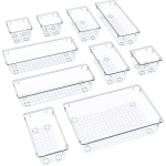 Drawer Organizer Manufacturer - 25 Piece Set Clear Plastic