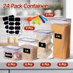 Food Storage Container Manufacturer - 36 Piece Airtight PP