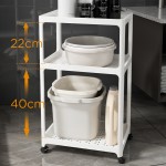 Storage Shelf Factory - 4 Tier Plastic Pull Out