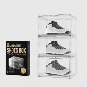 Sneaker Display Box Manufacturer - All Clear Acrylic Magnetic