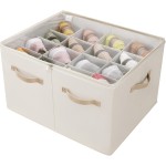Storage Box Manufacturer - Beige Fine Workmanship Large Capacity